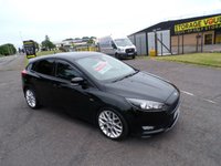 USED 2016 66 FORD FOCUS 1.0T ST-LINE 2016,Sat Nav,Bluetooth,DAB,60MPG,�&pound;20 Road Tax,F.S.H Sat Nav,Air Con,Bluetooth,DAB,F.S.H,&pound;20 Road Tax