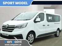 USED 2023 23 RENAULT TRAFIC 2.0 dCi LL30 Sport Minibus Double Cab 5dr Diesel Manual L2 H1 Euro 6 (s/s) (9 Seat) (150 ps) Low Mileage 