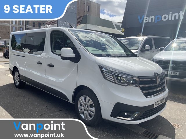 View our Renault Trafic 2.0 dCi LL30 Sport Minibus Double Cab 5dr Diesel Manual L2 H1 Euro 6 (s/s) (9 Seat) (150 ps) Low Mileage