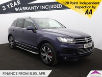 USED 2013 13 VOLKSWAGEN TOUAREG 3.0 TDI V6 BlueMotion Tech R-Line SUV 5dr Diesel Tiptronic 4WD Euro 5 (s/s) (245 ps) KEYLESS START | HEATD SEATS