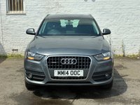 USED 2014 14 AUDI Q3 2.0 TDI SE SUV 5dr Diesel S Tronic quattro Euro 5 (s/s) (177 ps) THIS POPULAR SUV COMES WITH, DUAL CLIMATE,SAT NAV,REAR PARKING SENSORS AND MORE
