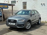 USED 2014 14 AUDI Q3 2.0 TDI SE SUV 5dr Diesel S Tronic quattro Euro 5 (s/s) (177 ps) THIS POPULAR SUV COMES WITH, DUAL CLIMATE,SAT NAV,REAR PARKING SENSORS AND MORE