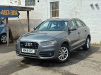 USED 2014 14 AUDI Q3 2.0 TDI SE SUV 5dr Diesel S Tronic quattro Euro 5 (s/s) (177 ps) THIS POPULAR SUV COMES WITH, DUAL CLIMATE,SAT NAV,REAR PARKING SENSORS AND MORE