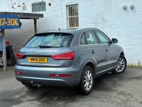 USED 2014 14 AUDI Q3 2.0 TDI SE SUV 5dr Diesel S Tronic quattro Euro 5 (s/s) (177 ps) THIS POPULAR SUV COMES WITH, DUAL CLIMATE,SAT NAV,REAR PARKING SENSORS AND MORE