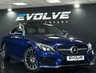 USED 2017 17 MERCEDES-BENZ C CLASS 2.1 C220d AMG Line (Premium) Coupe 2dr Diesel G-Tronic+ Euro 6 (s/s) (170 ps) PAN ROOF, 19" ALLOYS, SENSORS!
