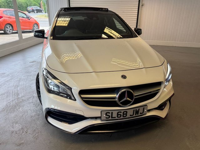 2018 68 MERCEDES-BENZ CLA 2.0 CLA45 AMG Coupe 4dr Petrol 7G-DCT 4MATIC Euro 6 (s/s) (360 ps) HARMON KARDON! MEMORY PACK!