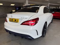 USED 2018 68 MERCEDES-BENZ CLA 2.0 CLA45 AMG Coupe 4dr Petrol 7G-DCT 4MATIC Euro 6 (s/s) (360 ps) HARMON KARDON! MEMORY PACK!