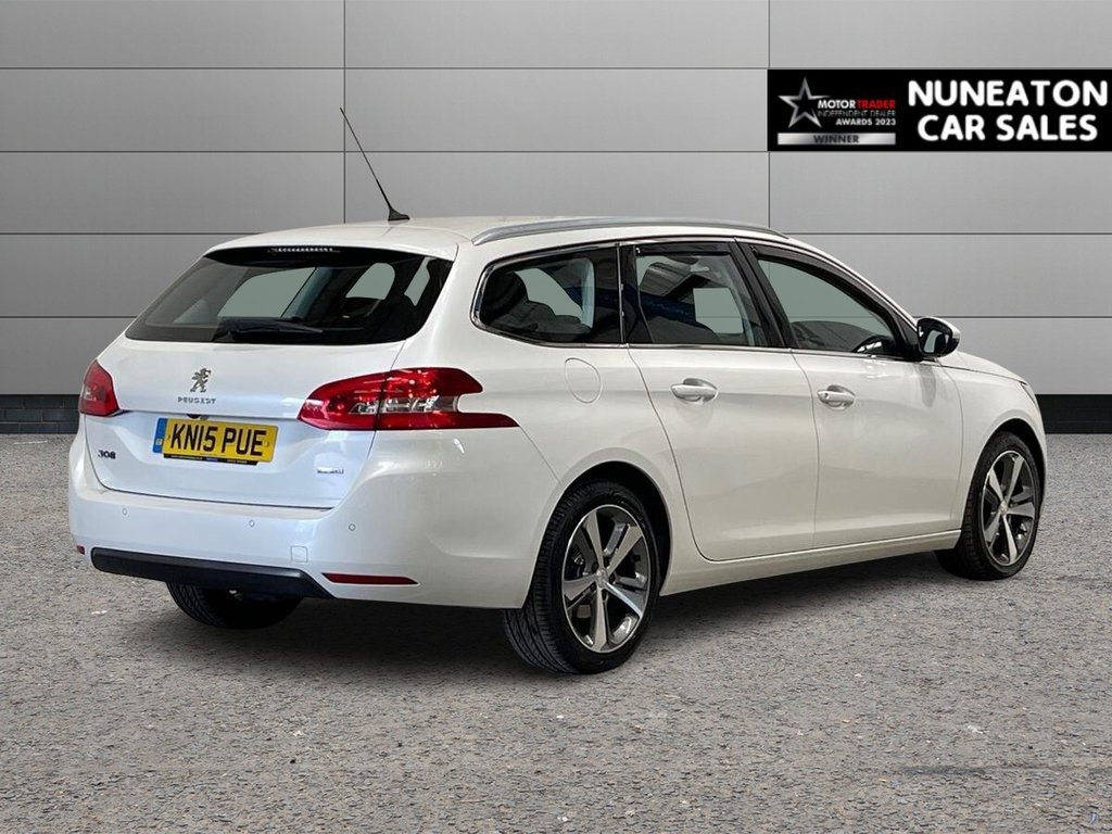USED 2015 15 PEUGEOT 308 SW 2.0 BlueHDi Allure Estate 5dr Diesel Manual Euro 6 (s/s) (150 ps) Reverse Camera