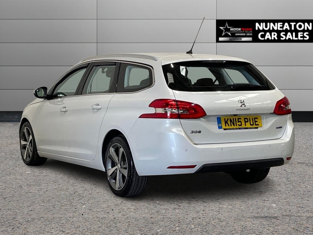 USED 2015 15 PEUGEOT 308 SW 2.0 BlueHDi Allure Estate 5dr Diesel Manual Euro 6 (s/s) (150 ps) Reverse Camera