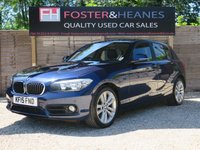 USED 2015 15 BMW 1 SERIES 2.0 118d Sport Hatchback 5dr Diesel Auto Euro 6 (s/s) (150 ps) REAR CAMERA, SAT NAV, HEATED SEATS
