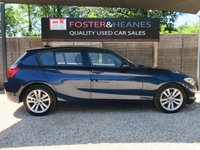 USED 2015 15 BMW 1 SERIES 2.0 118d Sport Hatchback 5dr Diesel Auto Euro 6 (s/s) (150 ps) REAR CAMERA, SAT NAV, HEATED SEATS