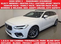 USED 2017 17 VOLVO V90 2.0 D4 R-Design Estate 5dr Diesel Auto Euro 6 (s/s) (190 ps) 