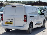 USED 2024 24 PEUGEOT PARTNER 1.5 BlueHDi 950 Asphalt Long Panel Van 6dr Diesel Manual LWB Euro 6 (s/s) (100 ps) 