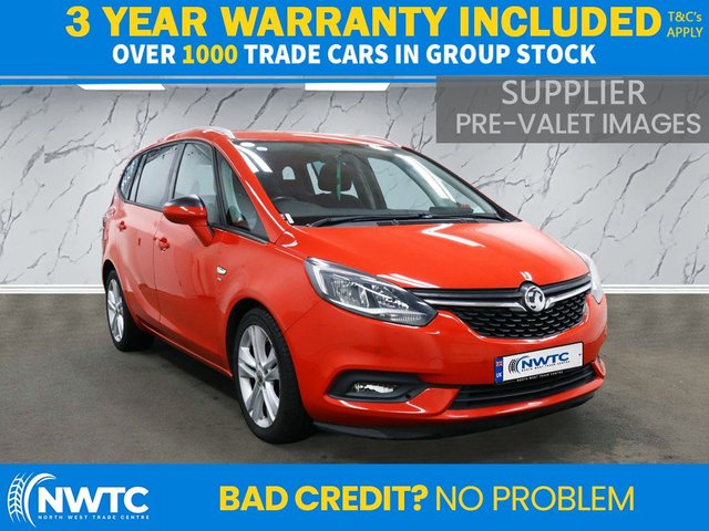 View our Vauxhall Zafira Tourer range