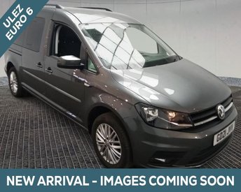 2021 VOLKSWAGEN CADDY MAXI LIFE 5 Seat Auto Wheelchair Accessible Disabled Access Vehicle WAV &pound;19945.00