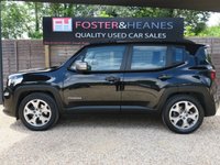 USED 2020 69 JEEP RENEGADE 1.3 GSE T4 Limited SUV 5dr Petrol DDCT Euro 6 (s/s) (150 ps) HEATED STEERING WHEEL & SEATS, FSH