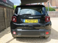 USED 2020 69 JEEP RENEGADE 1.3 GSE T4 Limited SUV 5dr Petrol DDCT Euro 6 (s/s) (150 ps) HEATED STEERING WHEEL & SEATS, FSH
