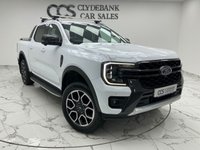 USED 2023 73 FORD RANGER 2.0 TD EcoBlue Wildtrak Pickup Double Cab 4dr Diesel Auto 4WD Euro 6 (s/s) (205 ps) Finished In Frozen White, This Rangers Comes With The Technology Pack, Full Service History, Roller Shutter, Reverse And 360 Degree Surround Camera, 12" Vertical Infotainment Screen, Micro Rib Embossed Leather, Heated Steering Wheel, Heated Electric Seats, Towbar, 20" Alloy Wheels, 12 Months MOT, 3 Months Warranty. Finance And Extended Warranty Available.