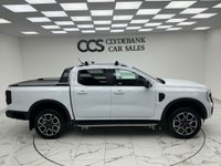 USED 2023 73 FORD RANGER 2.0 TD EcoBlue Wildtrak Pickup Double Cab 4dr Diesel Auto 4WD Euro 6 (s/s) (205 ps) Finished In Frozen White, This Rangers Comes With The Technology Pack, Full Service History, Roller Shutter, Reverse And 360 Degree Surround Camera, 12" Vertical Infotainment Screen, Micro Rib Embossed Leather, Heated Steering Wheel, Heated Electric Seats, Towbar, 20" Alloy Wheels, 12 Months MOT, 3 Months Warranty. Finance And Extended Warranty Available.