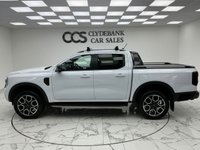 USED 2023 73 FORD RANGER 2.0 TD EcoBlue Wildtrak Pickup Double Cab 4dr Diesel Auto 4WD Euro 6 (s/s) (205 ps) Finished In Frozen White, This Rangers Comes With The Technology Pack, Full Service History, Roller Shutter, Reverse And 360 Degree Surround Camera, 12" Vertical Infotainment Screen, Micro Rib Embossed Leather, Heated Steering Wheel, Heated Electric Seats, Towbar, 20" Alloy Wheels, 12 Months MOT, 3 Months Warranty. Finance And Extended Warranty Available.
