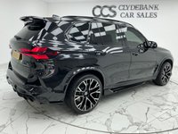 USED 2022 72 BMW X5 M 4.4i V8 Competition SUV 5dr Petrol Auto xDrive Euro 6 (s/s) (625 ps) Finished In Black Sapphire, This X5M Comes With The Comfort Plus Package Which Includes Four Zone Climate Control, Heated Rear Seats, Massage Seats & Soft Close Doors. The X5M Also Contains The Technology Plus Package That Comprises The Heads Up Display, Driving Assistant Pro & Parking Assistant Plus. Bowers And Wilkins Diamond Surround Sound System, Sky Lounge Glass Panoramic Roof, BMW Visibility Package, Heated And Cooled Memory Seats, 2 Keys, Service History, 12 Months MOT, 3 Months Warranty.