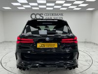 USED 2022 72 BMW X5 M 4.4i V8 Competition SUV 5dr Petrol Auto xDrive Euro 6 (s/s) (625 ps) Finished In Black Sapphire, This X5M Comes With The Comfort Plus Package Which Includes Four Zone Climate Control, Heated Rear Seats, Massage Seats & Soft Close Doors. The X5M Also Contains The Technology Plus Package That Comprises The Heads Up Display, Driving Assistant Pro & Parking Assistant Plus. Bowers And Wilkins Diamond Surround Sound System, Sky Lounge Glass Panoramic Roof, BMW Visibility Package, Heated And Cooled Memory Seats, 2 Keys, Service History, 12 Months MOT, 3 Months Warranty.