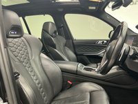 USED 2022 72 BMW X5 M 4.4i V8 Competition SUV 5dr Petrol Auto xDrive Euro 6 (s/s) (625 ps) Finished In Black Sapphire, This X5M Comes With The Comfort Plus Package Which Includes Four Zone Climate Control, Heated Rear Seats, Massage Seats & Soft Close Doors. The X5M Also Contains The Technology Plus Package That Comprises The Heads Up Display, Driving Assistant Pro & Parking Assistant Plus. Bowers And Wilkins Diamond Surround Sound System, Sky Lounge Glass Panoramic Roof, BMW Visibility Package, Heated And Cooled Memory Seats, 2 Keys, Service History, 12 Months MOT, 3 Months Warranty.