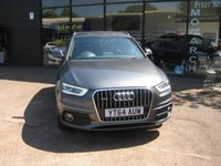 USED 2014 64 AUDI Q3 2.0 TDI S line Plus SUV 5dr Diesel S Tronic quattro Euro 5 (s/s) (140 ps) RECENT CAMBELT - NAV - PDC -