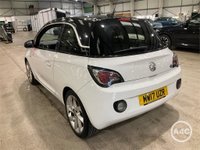 USED 2017 17 VAUXHALL ADAM 1.2i SLAM Hatchback 3dr Petrol Manual Euro 6 (70 ps) Only 39,000 Miles, 2 Owners, Pre Sale Service &12 Mths Mot (with NO Advisories)