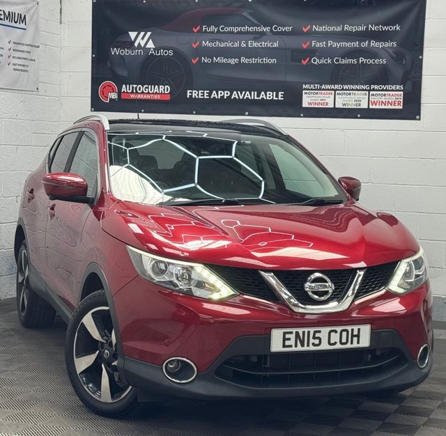 2015 15 NISSAN QASHQAI 1.2 DIG-T n-tec+ SUV 5dr Petrol Manual 2WD Euro 6 (s/s) (115 ps) 