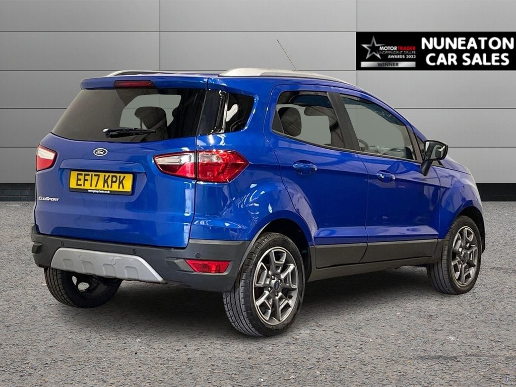 USED 2017 17 FORD ECOSPORT 1.5 Titanium SUV 5dr Petrol Powershift 2WD Euro 6 (112 ps) Sony Stereo
