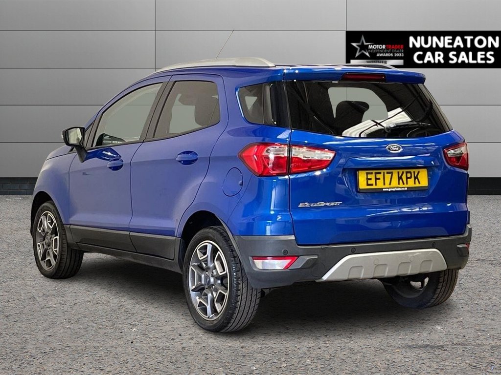 USED 2017 17 FORD ECOSPORT 1.5 Titanium SUV 5dr Petrol Powershift 2WD Euro 6 (112 ps) Sony Stereo