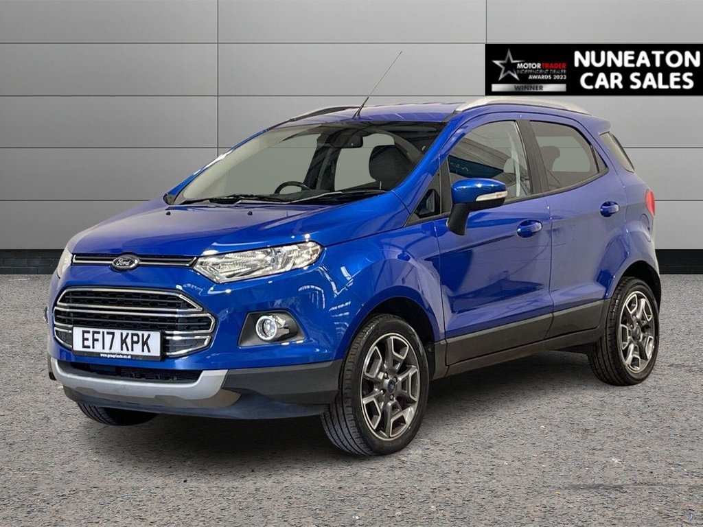 USED 2017 17 FORD ECOSPORT 1.5 Titanium SUV 5dr Petrol Powershift 2WD Euro 6 (112 ps) Sony Stereo