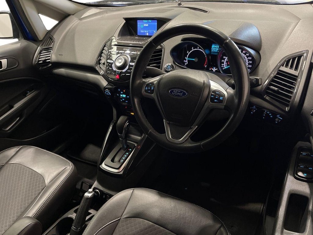 USED 2017 17 FORD ECOSPORT 1.5 Titanium SUV 5dr Petrol Powershift 2WD Euro 6 (112 ps) Sony Stereo