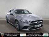USED 2021 21 MERCEDES-BENZ A CLASS 1.3 A250e 15.6kWh AMG Line Hatchback 5dr Petrol Plug-in Hybrid 8G-DCT Euro 6 (s/s) (218 ps) HIGH QUALITY NEW SHAPE MERCEDES - COMES WITH A FULL SERVICE HISTORY + VIRTUAL COCKPIT DIGITAL DASH DISPLAY + SATELLITE NAVIGATION + REAR VIEW CAMERA + BLUETOOTH MEDIA + APPS CONTROL + DAB DIGITAL RADIO + KEYLESS START + AUTOMATIC LED HEADLIGHTS + LED DAY TIME RUNNING LIGHTS + ECO STOP START SYSTEM + HILL HOLD START ASSIST + DUAL ZONE CLIMATE CONTROL + AIR CONDITIONING + LEATHER MULTIFUNCTIONAL STEERING WHEEL WITH PADDLE SHIFT GEAR SELECT + CRUISE CONTROL + ELECTRIC WINDOWS