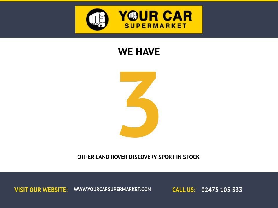 USED 2017 67 LAND ROVER DISCOVERY SPORT 2.0 TD4 HSE SUV 5dr Diesel Auto 4WD Euro 6 (s/s) (180 ps) 7 SEATS PAN ROOF