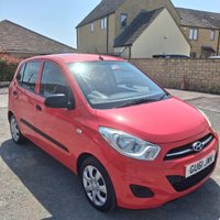 USED 2011 61 HYUNDAI I10 1.2 Classic Hatchback 5dr Petrol Manual Euro 5 (85 bhp) MOT JUNE 27