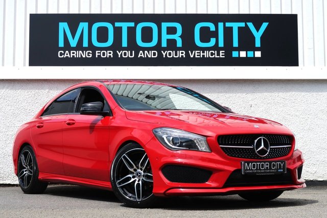 2014 64 MERCEDES-BENZ CLA 1.8 CLA200 CDI AMG Sport Coupe 4dr Diesel 7G-DCT Euro 5 (s/s) (136 ps) STUNNING AUTO EXAMPLE