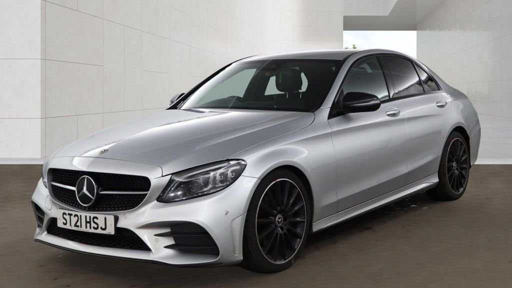 USED 2021 M MERCEDES-BENZ C CLASS 2.0 C220d AMG Line Night Edition (Premium) Saloon 4dr Diesel G-Tronic+ Euro 6 (s/s) (194 ps) 2 keys + service history