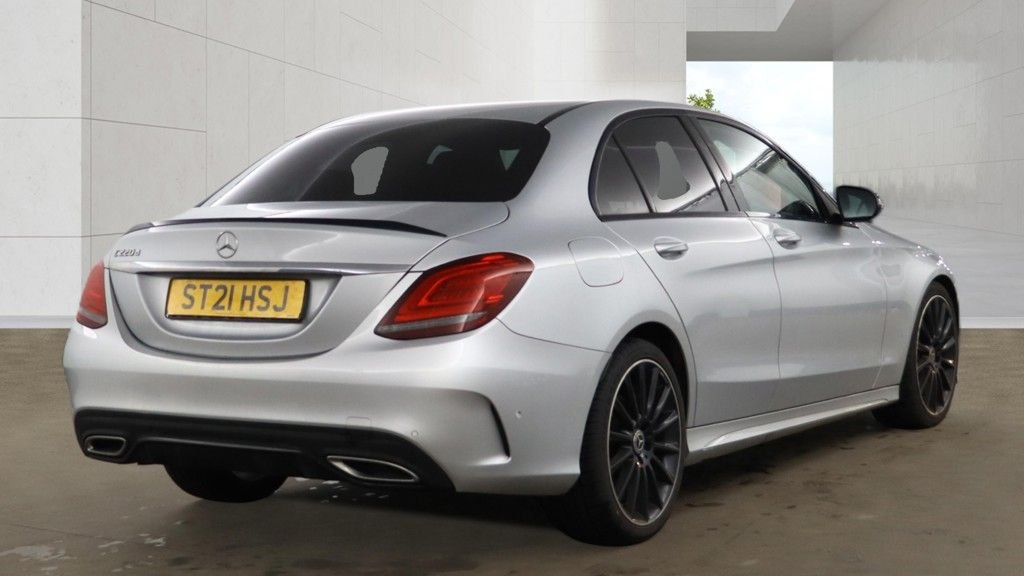 USED 2021 M MERCEDES-BENZ C CLASS 2.0 C220d AMG Line Night Edition (Premium) Saloon 4dr Diesel G-Tronic+ Euro 6 (s/s) (194 ps) 2 keys + service history