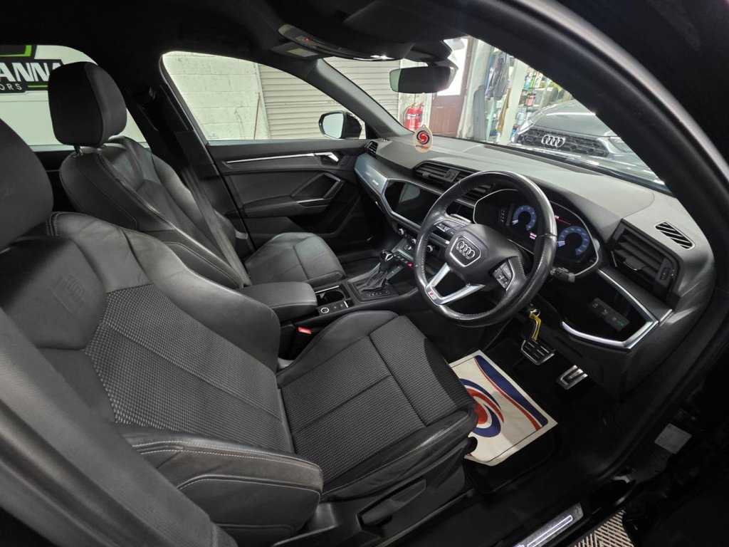 USED 2020 70 AUDI Q3 2.0 TDI 35 S line SUV 5dr Diesel S Tronic Euro 6 (s/s) (150 ps) Cruise Control - SATNAV!
