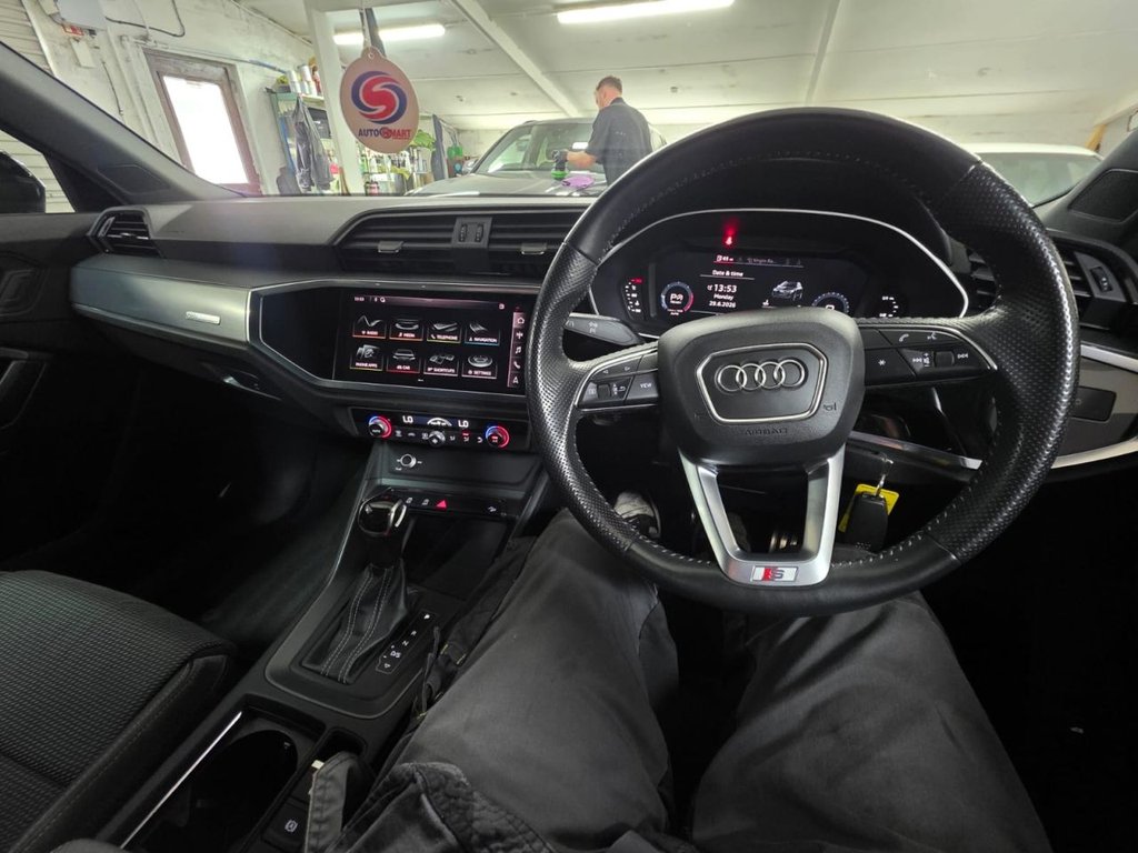 USED 2020 70 AUDI Q3 2.0 TDI 35 S line SUV 5dr Diesel S Tronic Euro 6 (s/s) (150 ps) Cruise Control - SATNAV!