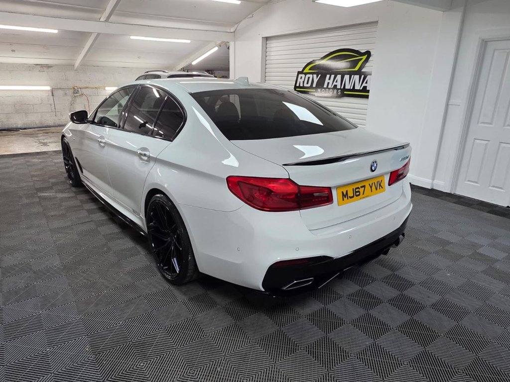 USED 2017 67 BMW 5 SERIES 2.0 520d M Sport Saloon 4dr Diesel Auto Euro 6 (s/s) (190 ps) 