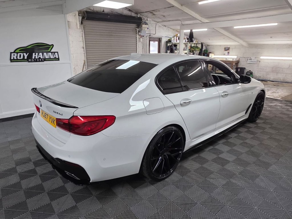 USED 2017 67 BMW 5 SERIES 2.0 520d M Sport Saloon 4dr Diesel Auto Euro 6 (s/s) (190 ps) 