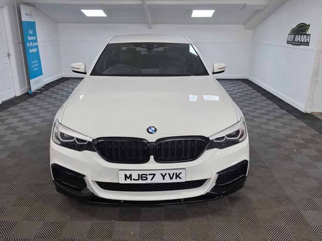 USED 2017 67 BMW 5 SERIES 2.0 520d M Sport Saloon 4dr Diesel Auto Euro 6 (s/s) (190 ps) 
