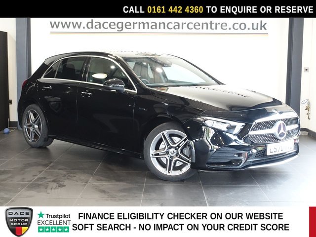 View our Mercedes-Benz A-Class 1.3 A250e 15.6kWh AMG Line (Premium 2) Hatchback 5dr Petrol Plug-in Hybrid 8G-DCT Euro 6 (s/s) (218 ps)