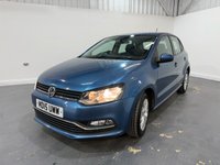 USED 2015 15 VOLKSWAGEN POLO 1.0 BlueMotion Tech SE Hatchback 5dr Petrol Manual Euro 6 (s/s) (60 ps) 2 keys, 15" alloys, DAB, A/C