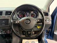 USED 2015 15 VOLKSWAGEN POLO 1.0 BlueMotion Tech SE Hatchback 5dr Petrol Manual Euro 6 (s/s) (60 ps) 2 keys, 15" alloys, DAB, A/C