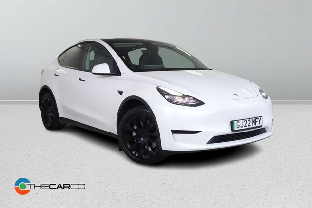 View our Tesla Model Y (Dual Motor) Long Range Auto 4WDE 5dr