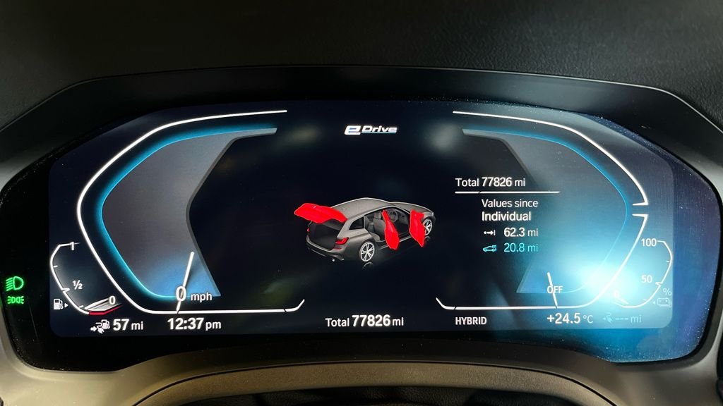 USED 2021 21 BMW 3 SERIES 2.0 330e 12kWh M Sport Touring 5dr Petrol Plug-in Hybrid Auto Euro 6 (s/s) (292 ps) 1 OWNER FROM NEW 2 KEYS SH